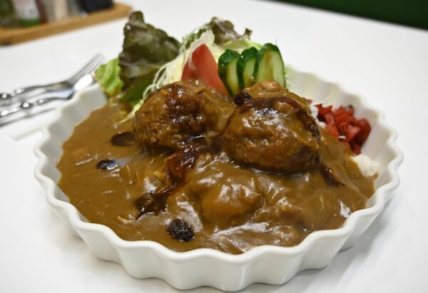 カレーショップフジの「ホタテカレー」