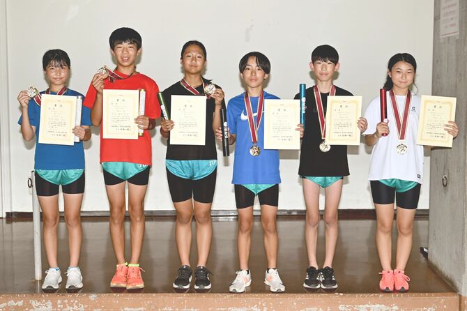 混合400メートルりれー優勝のTOJ A