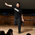 TRF・SAMさん大田原に降臨　考案ダンスを直接指導、「BOY MEETS GIRL」で400人が汗流す