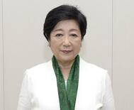 小池氏、初の女性総裁誕生に祝意