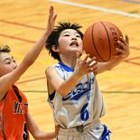 女子・ＪＢＣガールズがＢブロック全勝　ミニバスケットボールＵ12前期ト…