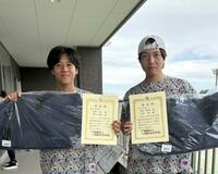 出井・野口組 男子複を制す
