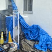 宇都宮市の中学校工事現場で電源ケーブル盗難