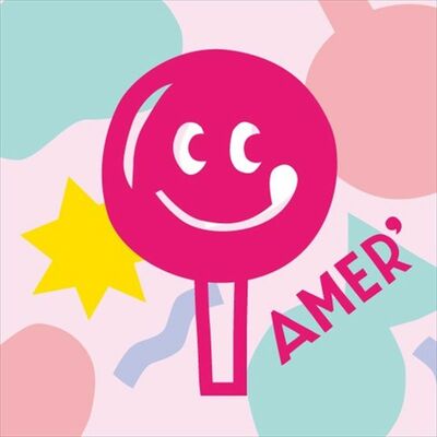 「ＡＭＥＲ’」の新たなロゴ