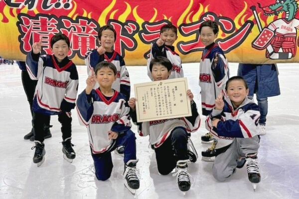 小学Ｂ優勝の清滝ドラゴン