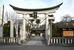 市街地中央部にある八雲神社
