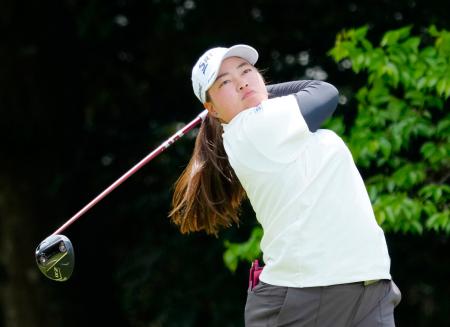 　第１日、７アンダーで首位の入谷響＝ＵＭＫＣＣ