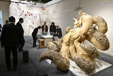 妖怪の巨大造形や絵画お目見え　さくら市ミュージアムで27日から企画展　…