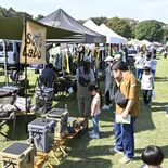 秋のアウトドアフェスにぎわう　真岡の「いがしらリゾート」19日まで　限…