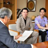 レーヴィス栃木が知事表敬　3位を報告、来季V誓う