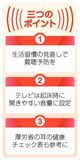 生活習慣の見直しを