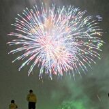卒業おめでとう　子どもたち祝う花火　上三川
