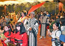 外国人の歌麿道中　栃木