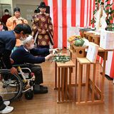 高齢者施設で「出張初詣」　外出困難でも正月の雰囲気味わって　塩谷の高原山神社が宇都宮に