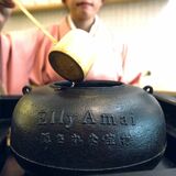 佐野の若林さん父子作「天命釜」、米国で活躍　「本物の茶釜」の依頼受け　ＩＨにも対応