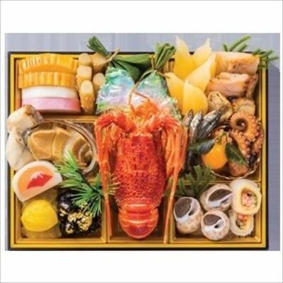 元気寿司が初めて販売するおせちの一部