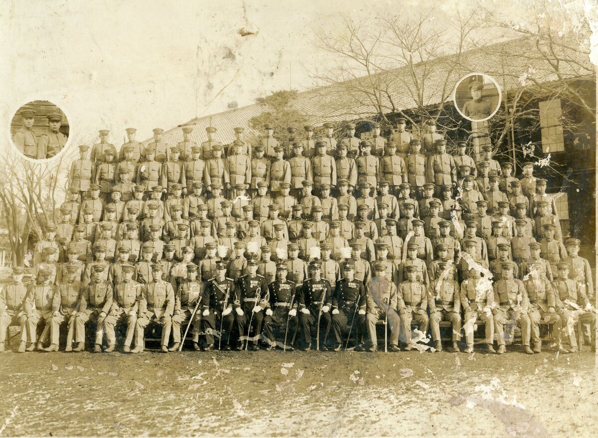 1930年代に宇都宮で撮影されたとみられる陸軍第14師団(篠原直人さん提供)