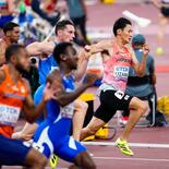 鵜沢、井戸が準決勝へ、２００ｍ