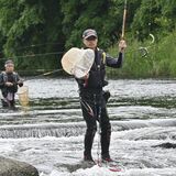 那珂川でアユ釣り解禁　全国有数の遡上の地、釣果は「十分」