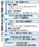 定数削減、ボタンかけ違い