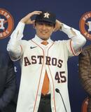 今井投手を歓迎