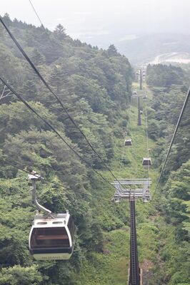 涼しさと自然を味わえる清涼ゴンドラ