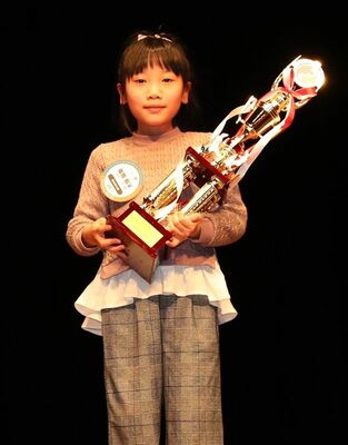 準グランプリに輝いた大塚さん＝３日午後、都内