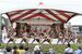 ステージ上で披露された太鼓演奏