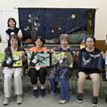 「ふわふわとした羽毛」の感触楽しめる　野木町の鳥「ふくろう」テーマの布絵本製作　ひまわり糸の会