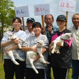 新たに三つ子のヤギ譲り受ける　４月に２匹行方不明のNPO法人　足利