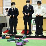 那須清峰が優勝　県ロボットアメリカンフットボール大会