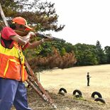 安全な緊急銃猟へ訓練　那須・旧大沢小の校庭にクマ想定　改正鳥獣保護管理…