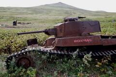 旧ソ連軍の千島上陸８０年で式典