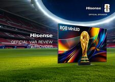 HisenseのRGB MiniLEDが、国際放送センターにおけるFIFAワールドカップ2026（TM）のVAR運用をサポート