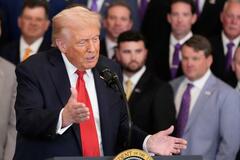 トランプ氏、大谷選手称賛