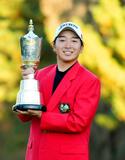 男子ゴルフ、小木曽喬が優勝