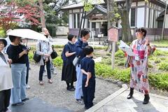 歴史探訪 中学生が解説