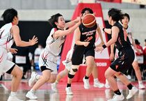 バスケウインターカップ第２日　女子　作新学院vs下妻一