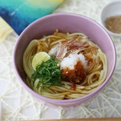 米粉麺「宇都宮米時代」の調理例