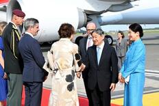 両陛下ベルギー出発、帰国の途に