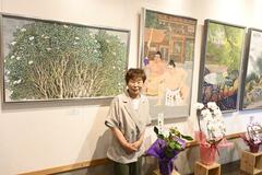 ８４歳北島さん 初の個展