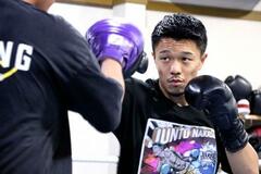 ボクシング中谷潤人「全力注ぐ」