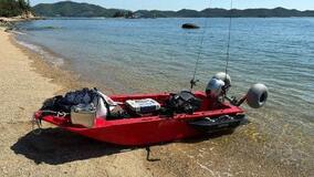 船衝突、子ども２人が海に転落