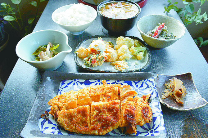ボリューム、愛情たっぷりの「日替わり定食」