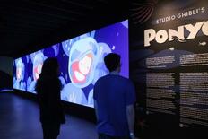 米国で「ポニョ展」報道公開