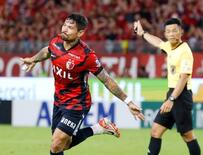 Ｊ１鹿島勝ち点５５、京都に並ぶ
