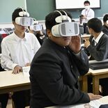 ＶＲで農作業事故を疑似体験　ＪＡ共済連、真岡北陵高で特別授業　 