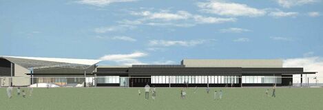 上三川町の生涯学習・子育て施設　折り紙展示室も、2024年度開館へ