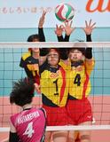 春高バレー　宇中女・宇中央が初戦突破　男子・足大付はストレート負け