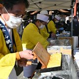 卵への感謝の気持ちを込めて　太平山で「寒たまごまつり」始まる　13日まで